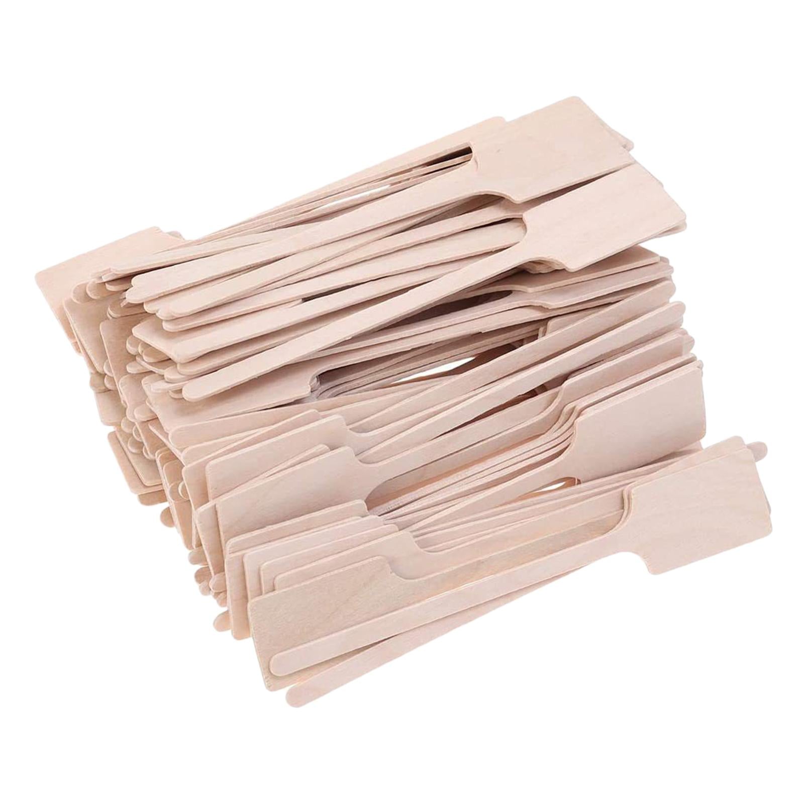 100Pcs Wood Coffee Stirring Rod Kitchen Supplies for Hotel Cafe Restaurant