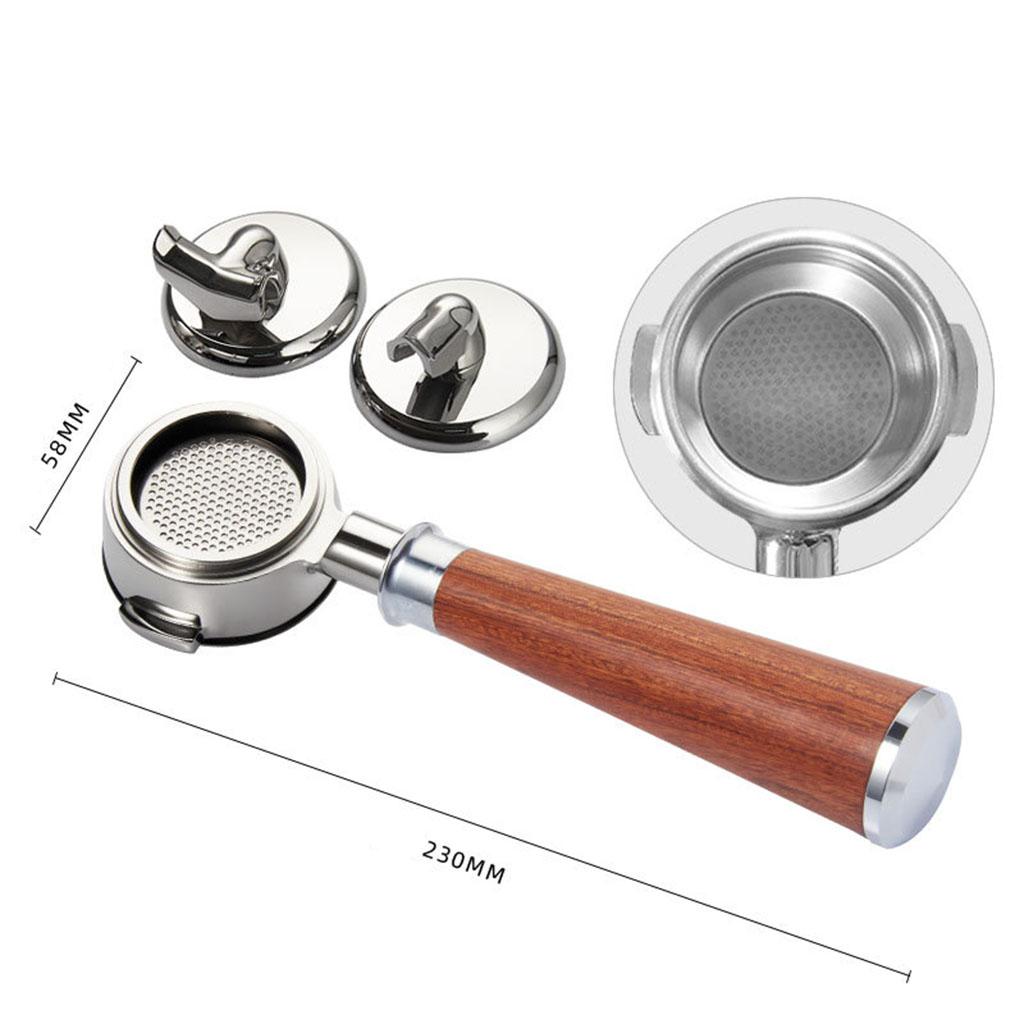 Multifunction 58mm Bottomless Portafilter E61 Durable for Coffee Maker C