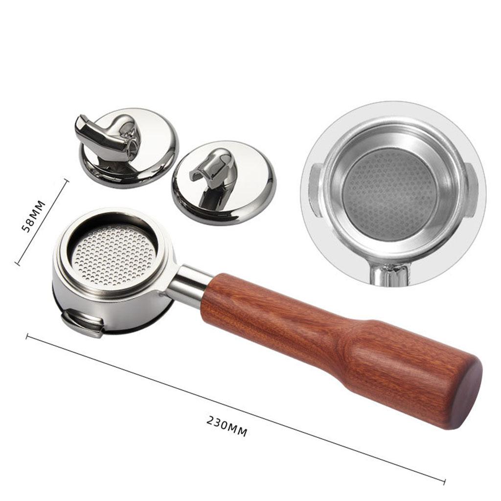 Multifunction 58mm Bottomless Portafilter E61 Durable for Coffee Maker H
