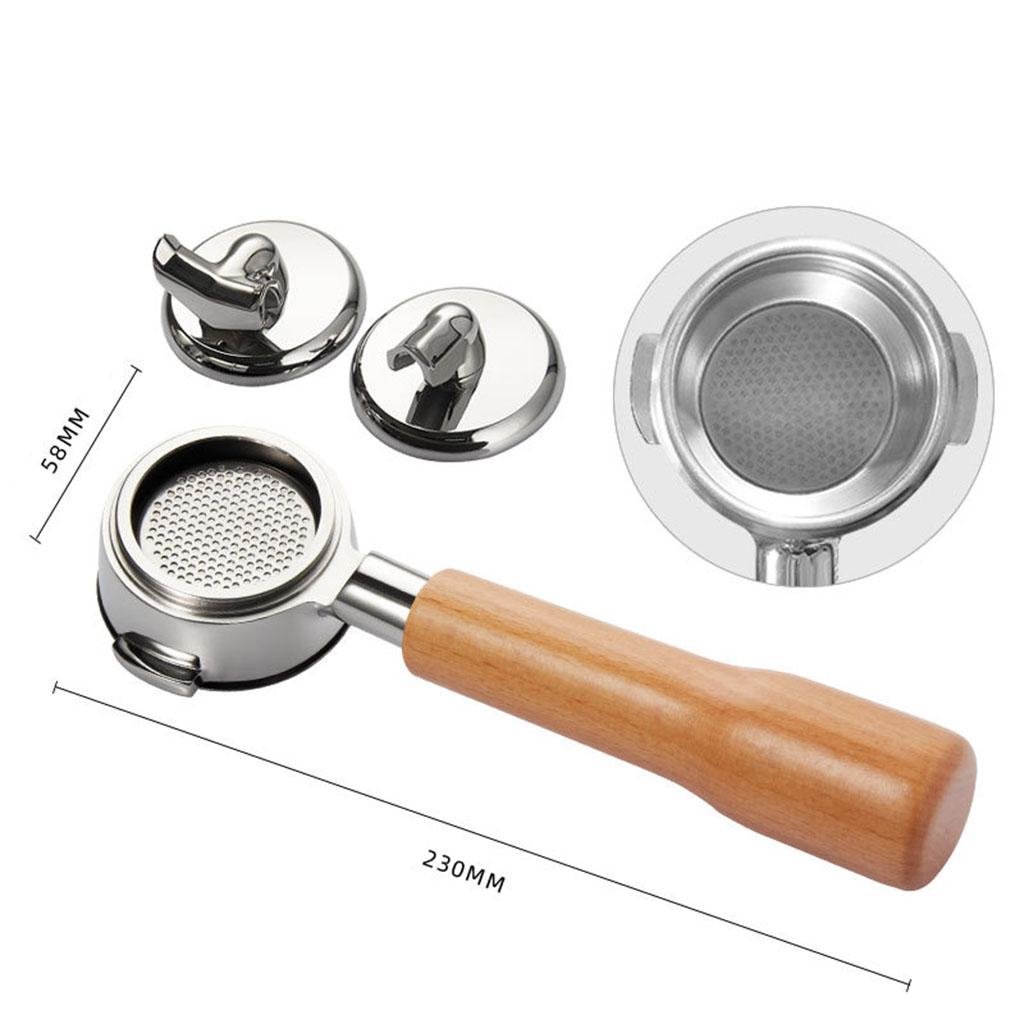 Multifunction 58mm Bottomless Portafilter E61 Durable for Coffee Maker I