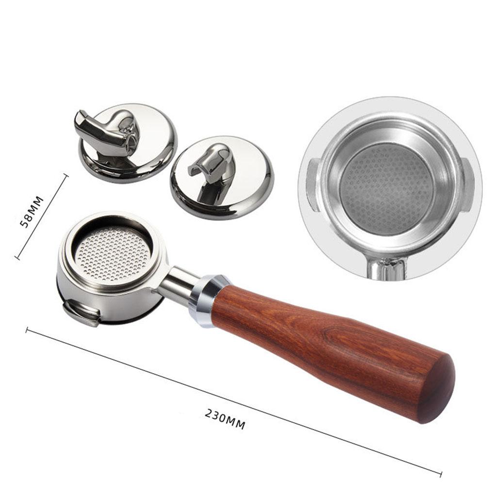 Multifunction 58mm Bottomless Portafilter E61 Durable for Coffee Maker K