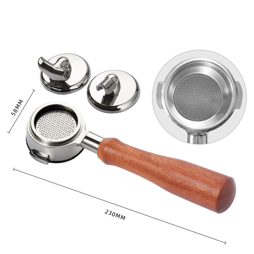Multifunction 58mm Bottomless Portafilter E61 Durable for Coffee Maker L