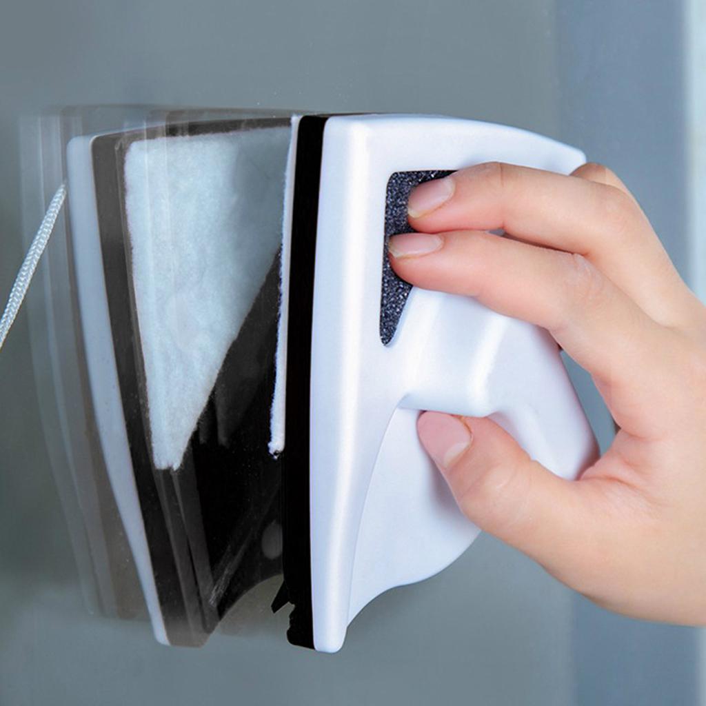 Magnetic Window Cleaner for Bungalows Glass Thickness 0-8mm Sliding Doors Black