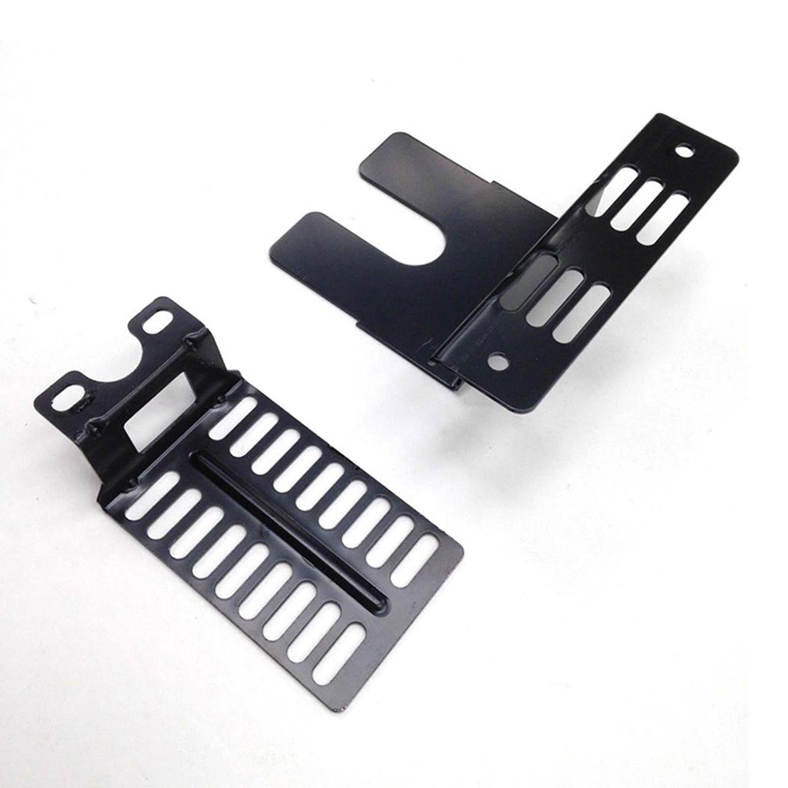 2Pcs Grill Rotisserie Mounting Bracket Set Ordinary Universal for Barbecue