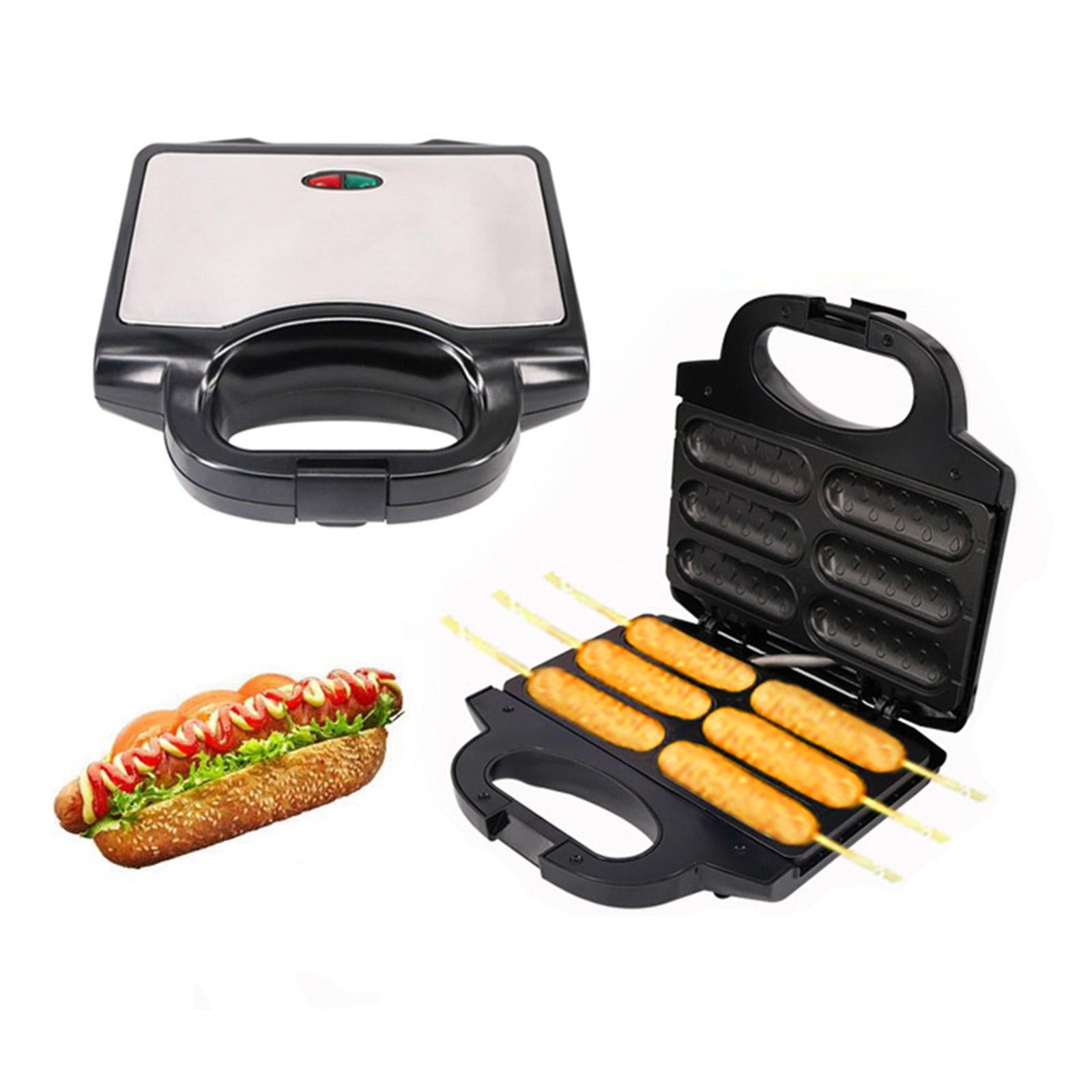 Mini Corn Dog Maker Homemade Hot Dogs Household 6 Grids for Baking Cooking