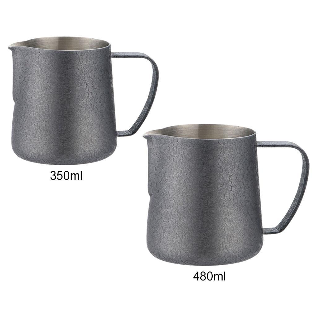 Household Cream Frother Pointed Mouth Kitchen Tools for Home Kitchen Office 350ml