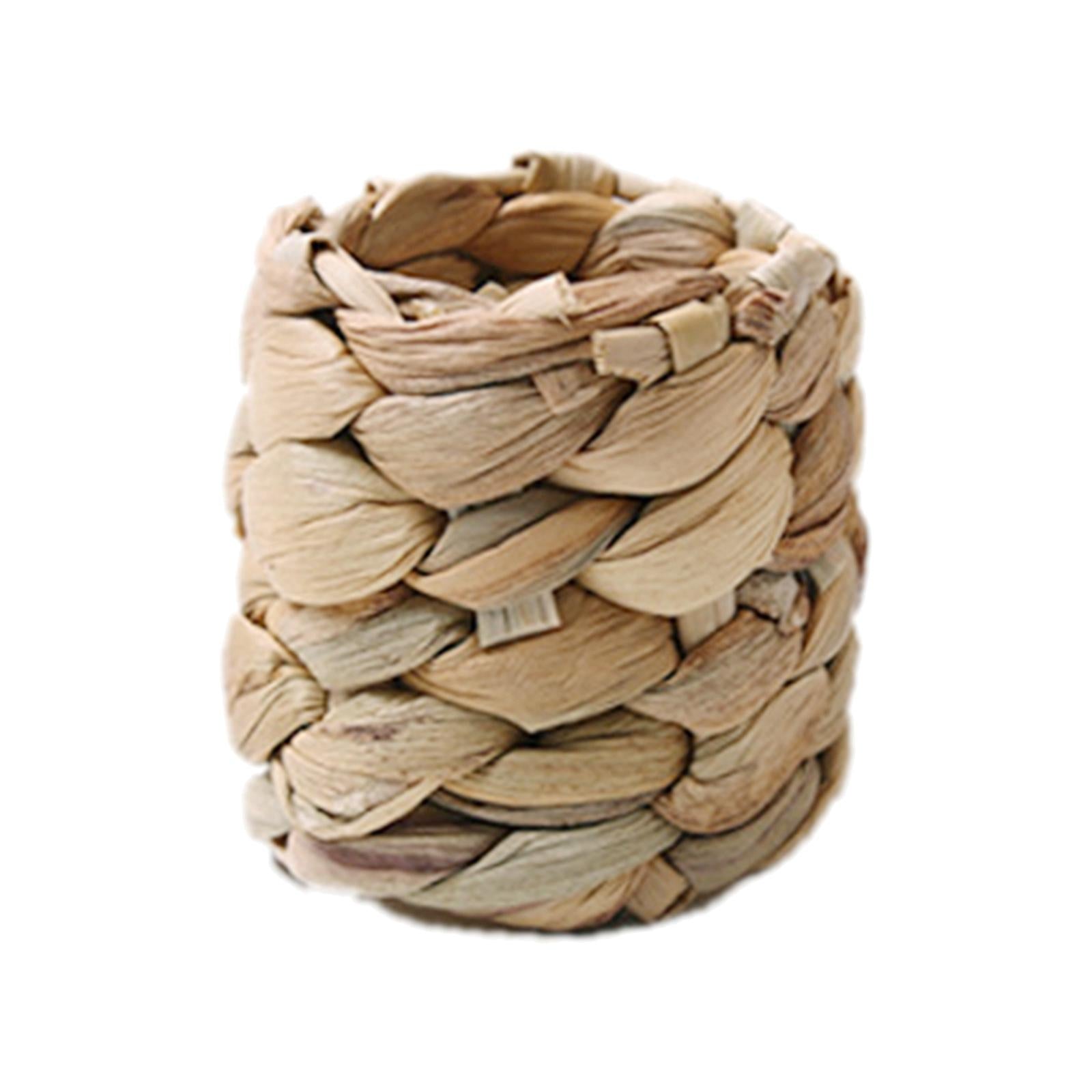 6x Handmade Napkin Rings Napkin Holder for Gathering Kitchen Dinner Table 5.4x5cm