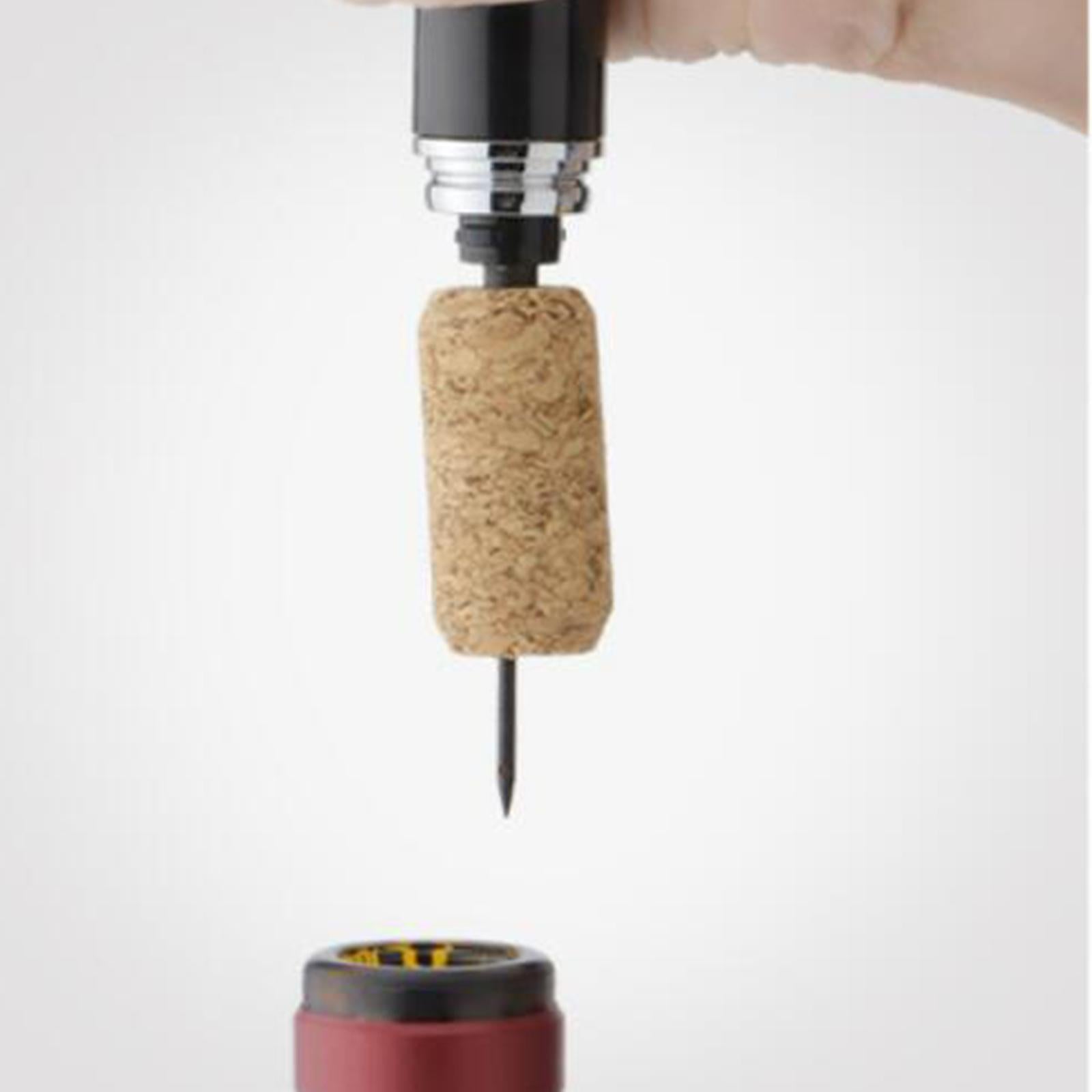 Air Pump Wine Bottle Opener Remover Gifts for Party Restaurant Fathers Blue