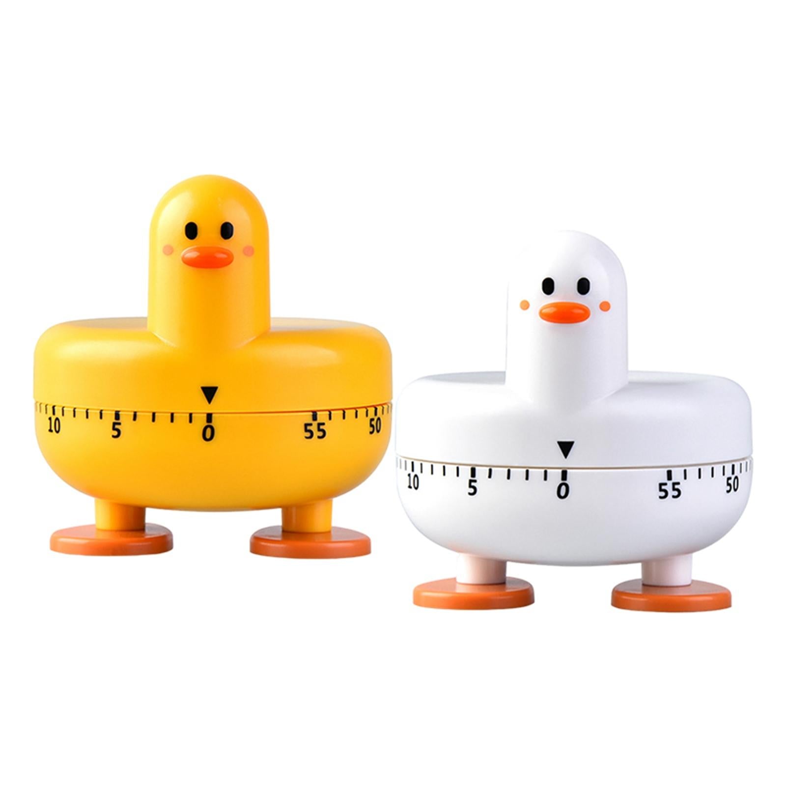 Mechanical Cooking Timer Alarm Reminder Count Down Clock for Yoga Games Kids Yellow
