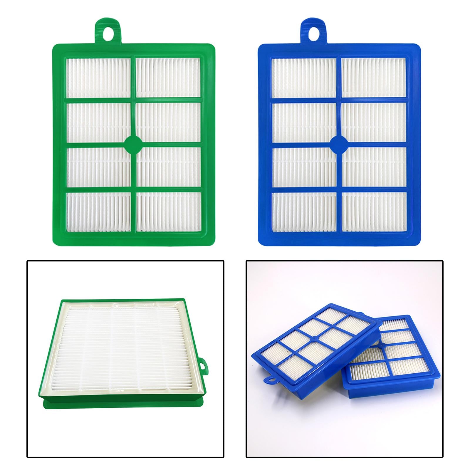 Vacuum Cleaner HEPA Filter for Philips Vacuum Cleaner FC9080 9083 Dark Blue