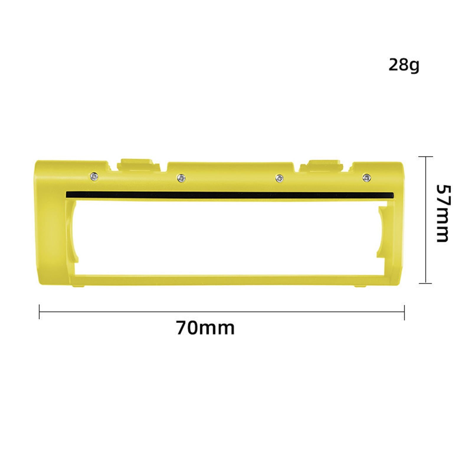 ABS Plastic Robot Vacuum Cleaner Attachments Upgrade for x500 S6 M1 Brush Cover Yellow