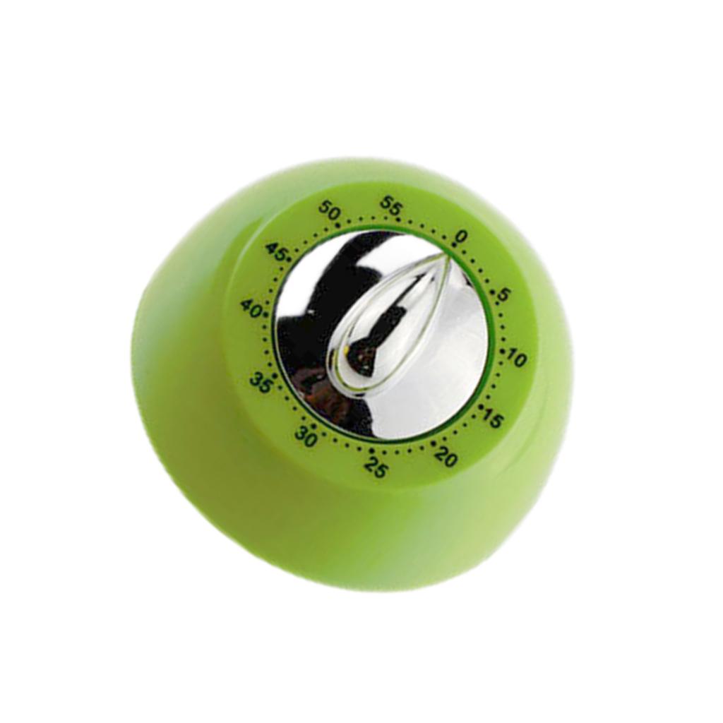 Kitchen Timer Count Down Loud Alarm Egg Timer for Running Baking Salon Green