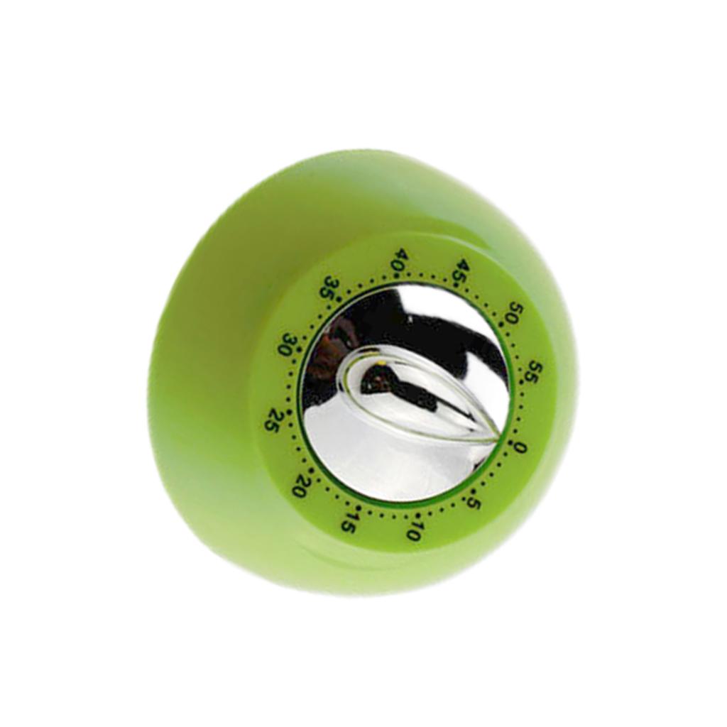Kitchen Timer Count Down Loud Alarm Egg Timer for Running Baking Salon Green