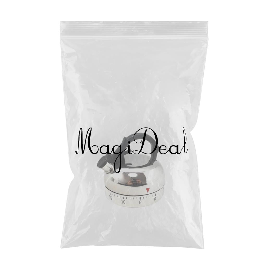 Mini Size Mechanical Timer Teapot Shaped for Game Restaurant Cafe Sports