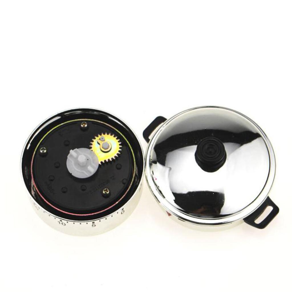 Mechanical Timer Kitchen Tools Crisp Sound Clock for Restaurant Home Office