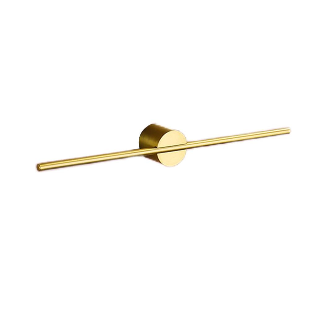 Multifunctional Towel Rack Towel Rail for Balcony Living Room Office Gold base 50CM