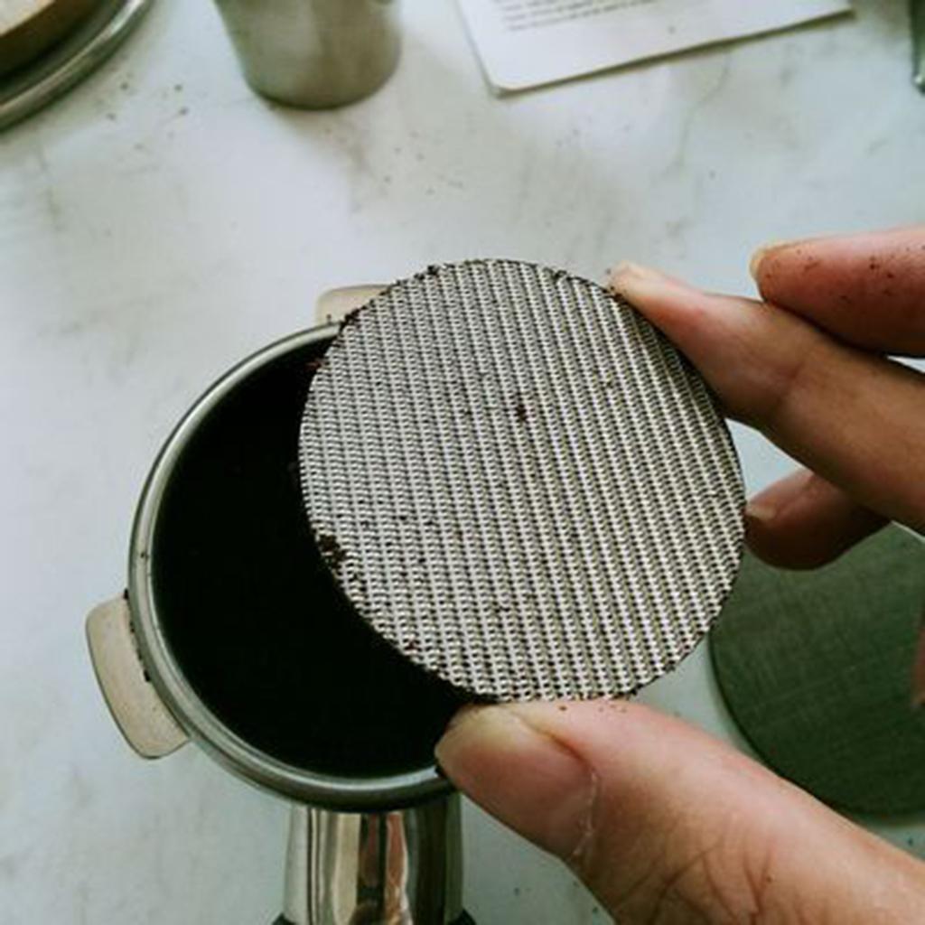 Coffee Filter Plate Stainless Steel Replacement Parts for French Press 51mm