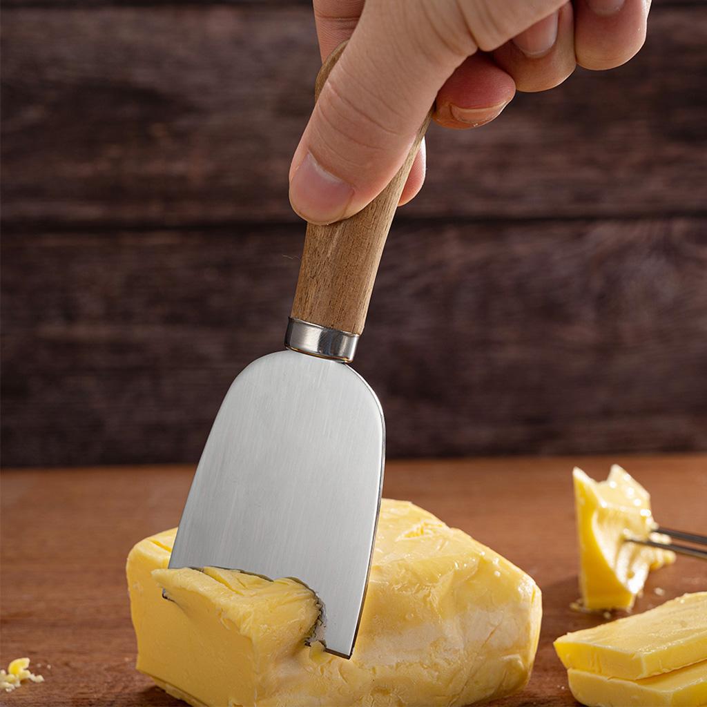 Cheese Knives Set Cheese Fork Stainless Steel Cheese Shaver for Indoor