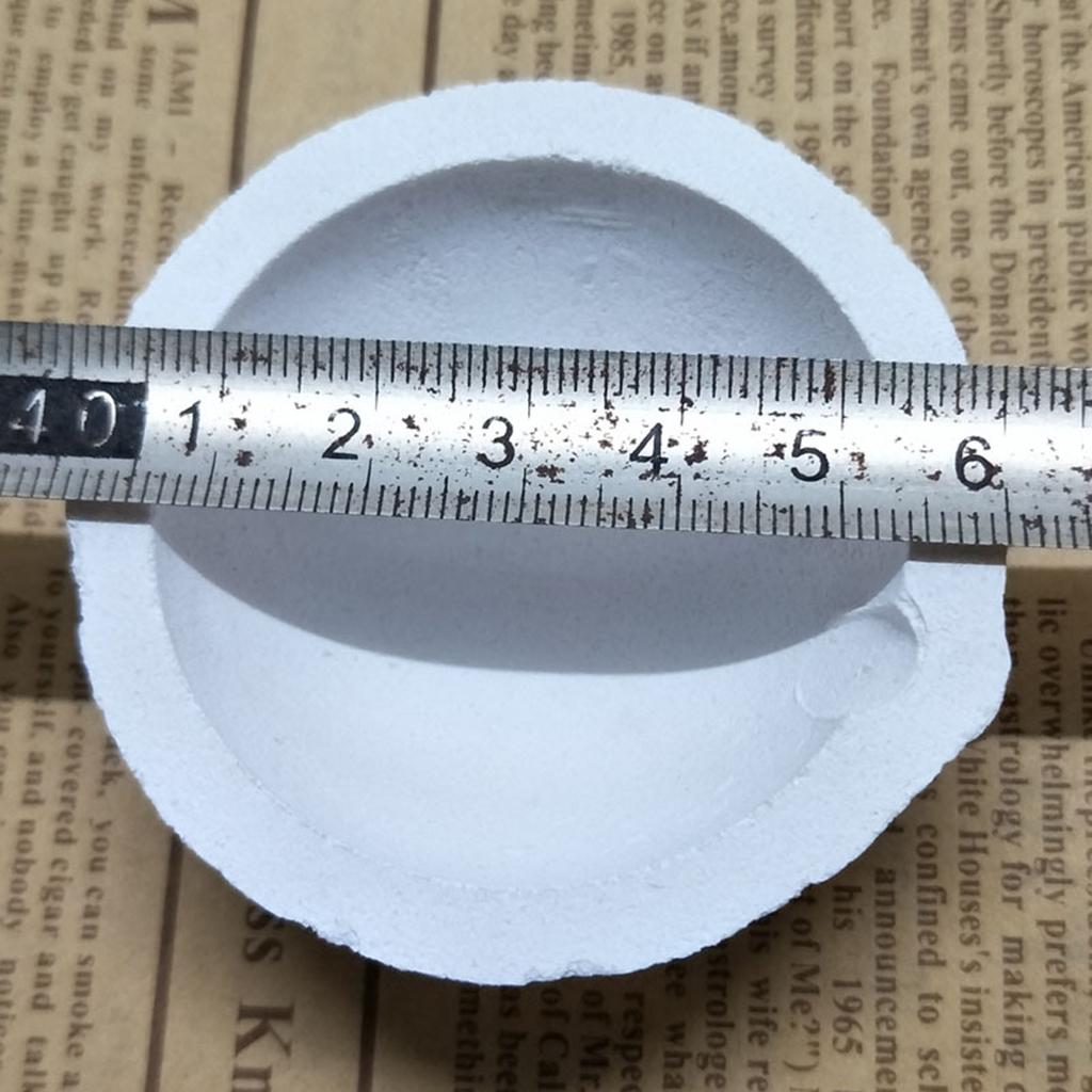 Quartz Silica Melting Crucible Melting Dishes for Sliver Scrap Refining