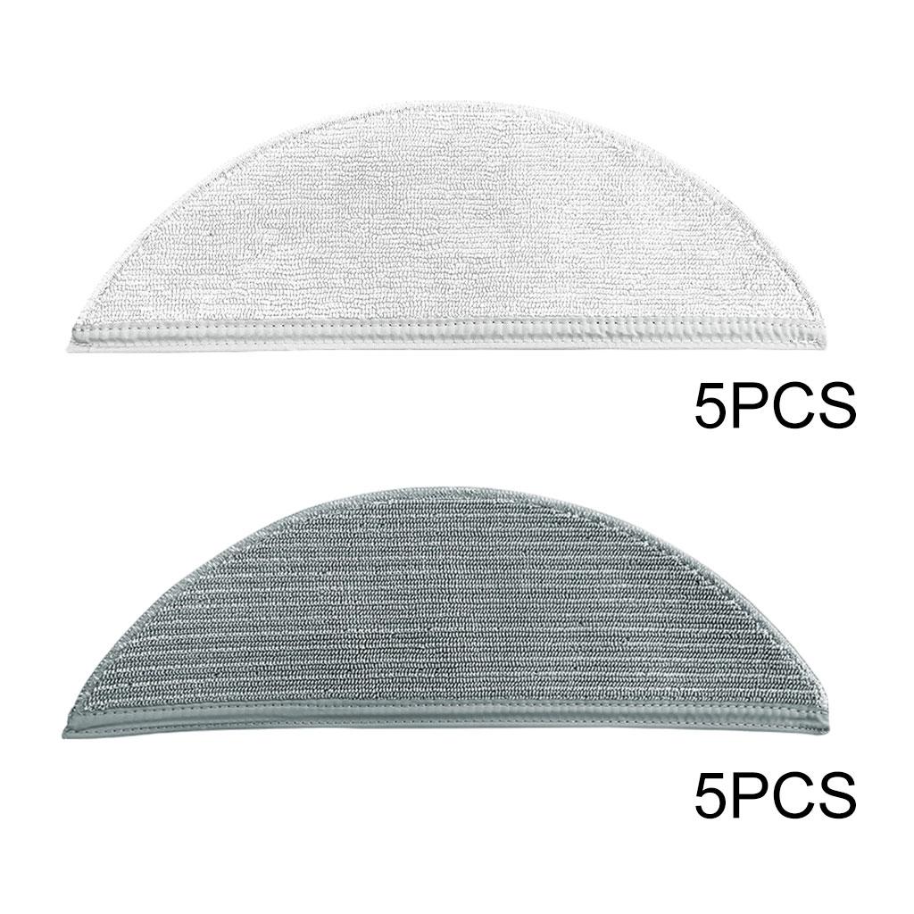 5 Pieces Mopping Pads Mopping Cloth Replace Cloth for Lydsto R1 R1A Home White