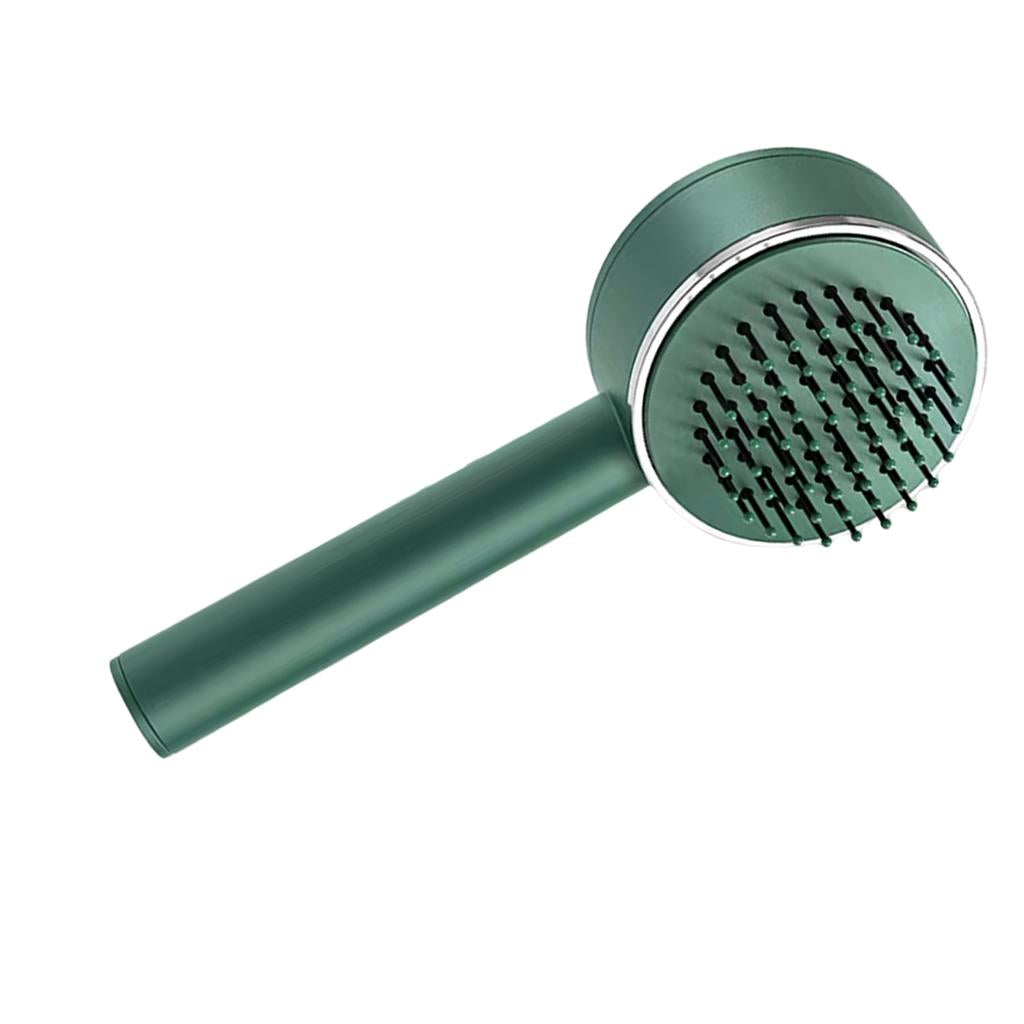 Air Cushion Massage Comb Hairbrush for All Hair Types Smoothing Kids Adults green