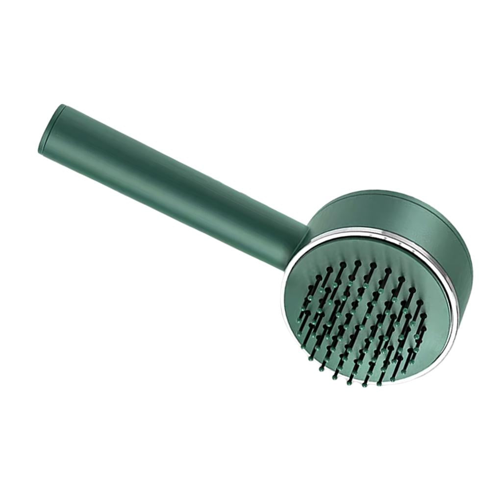 Air Cushion Massage Comb Hairbrush for All Hair Types Smoothing Kids Adults green