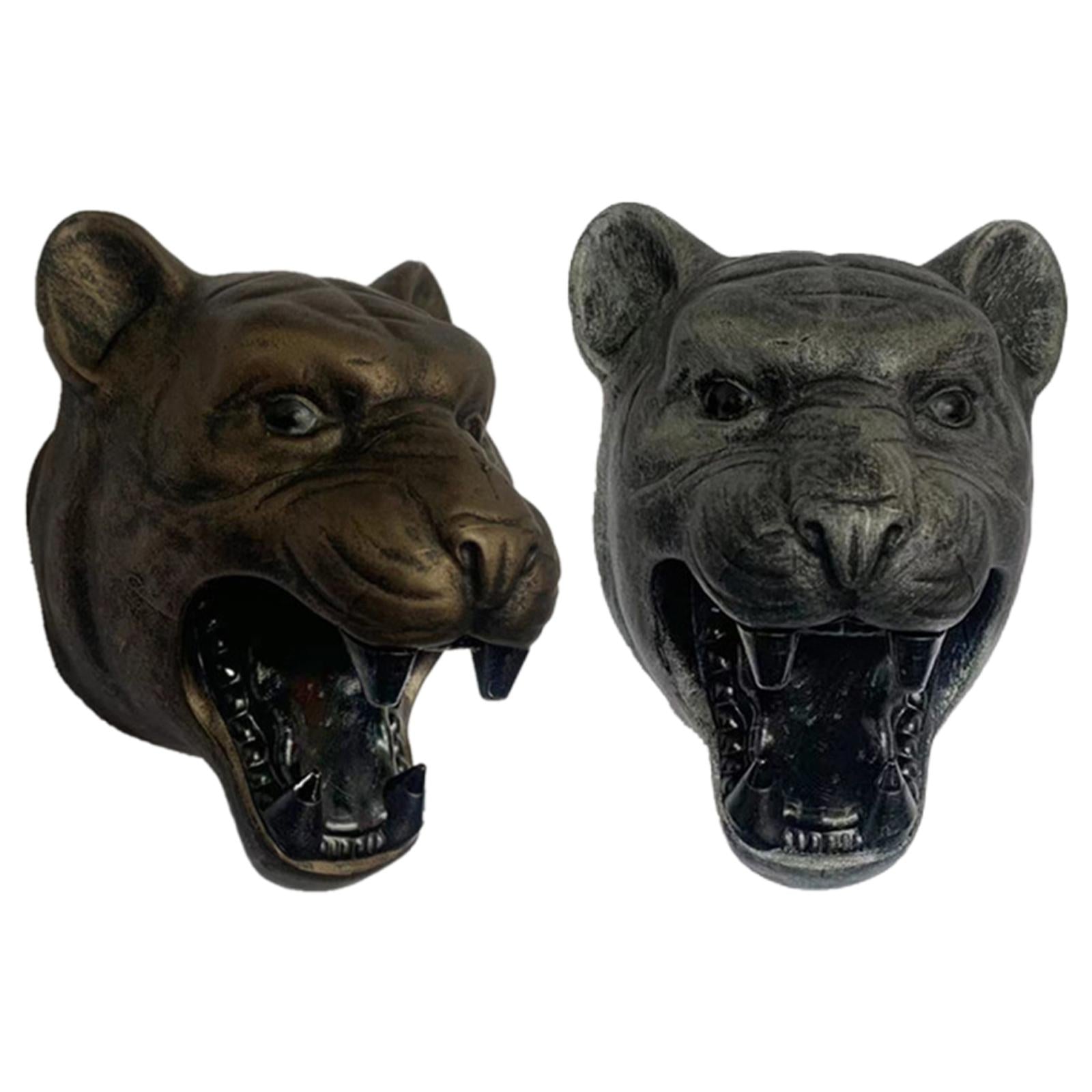 Retro Resin Teeth Bite Bottle Opener Refrigerator Magnetic Retro Silver