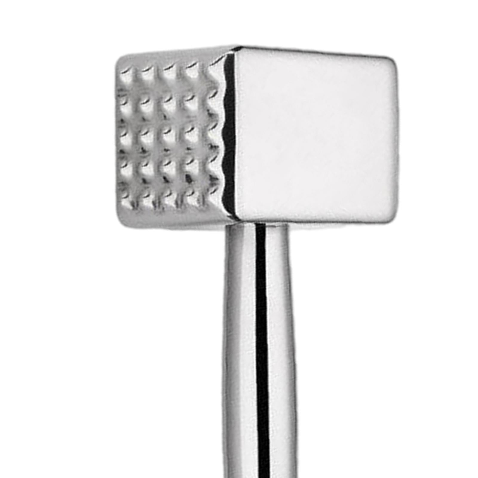 Stainless Steel Meat Mallet Tenderizer Chicken Meat Smasher for Home Gourmet