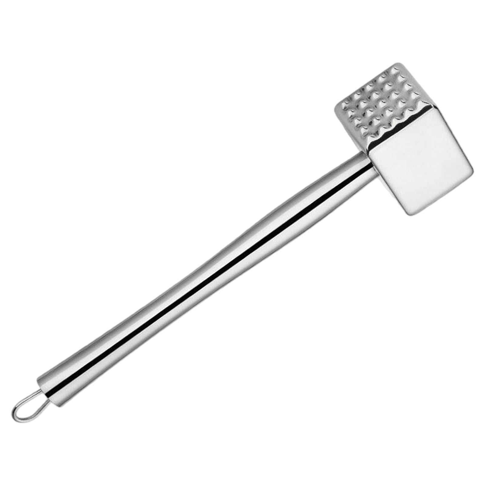 Stainless Steel Meat Mallet Tenderizer Chicken Meat Smasher for Home Gourmet