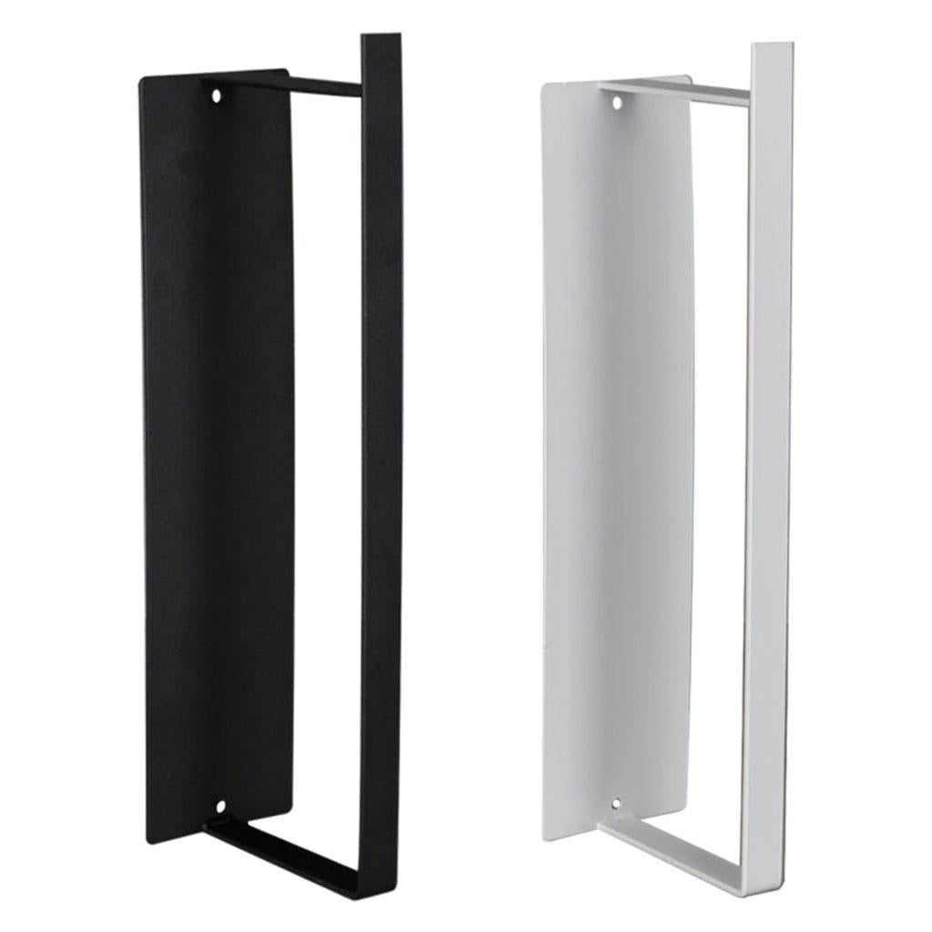 Iron Magnetic Towel Racks Bathroom Storage Organizer for Bathroom White