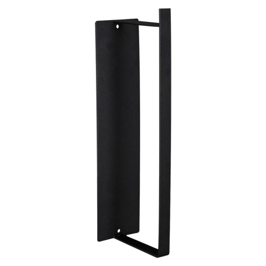 Iron Magnetic Towel Racks Bathroom Storage Organizer for Bathroom Black