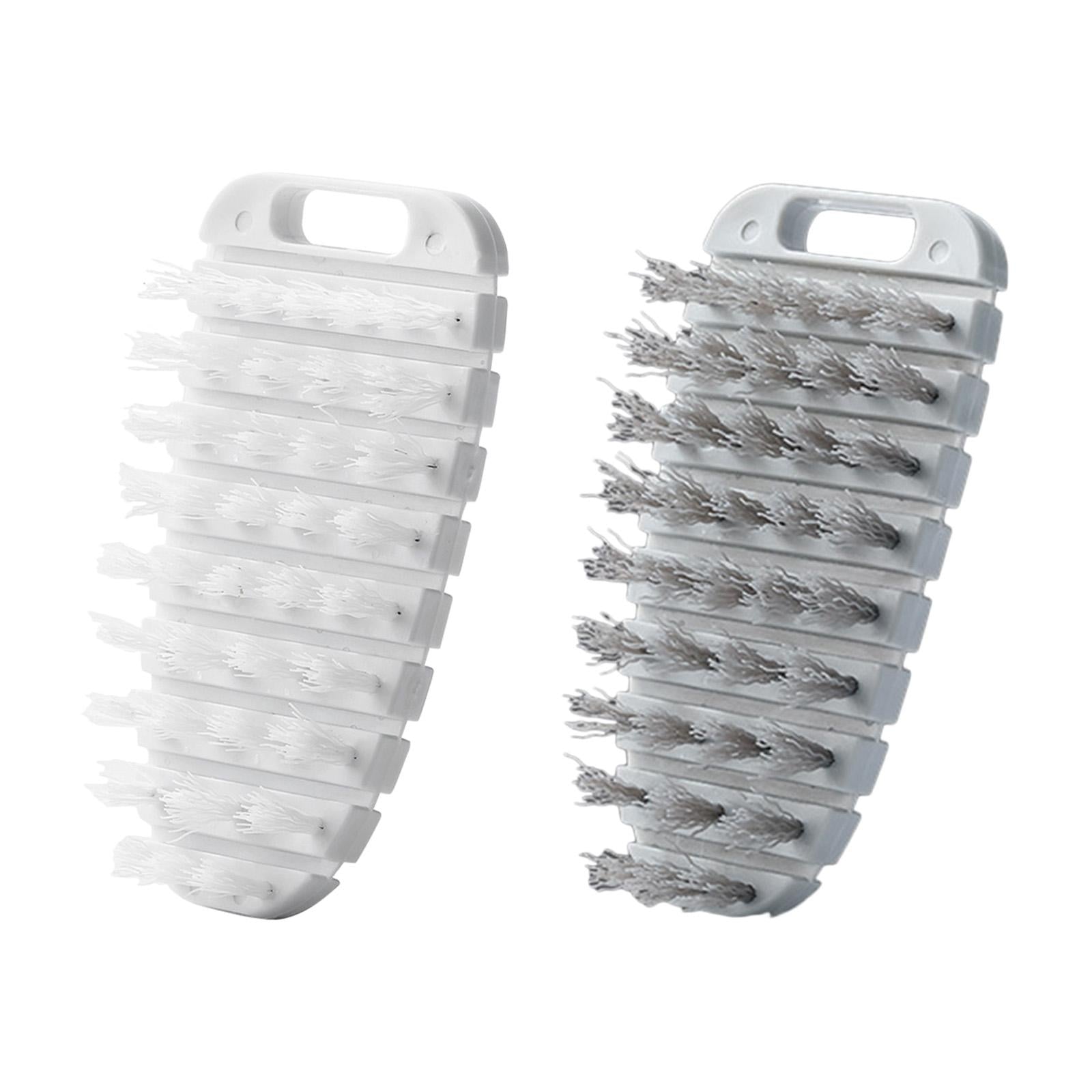 Fruit Vegetable Brush Tile Grout Cleaner Dish Brush Kitchen Tools White