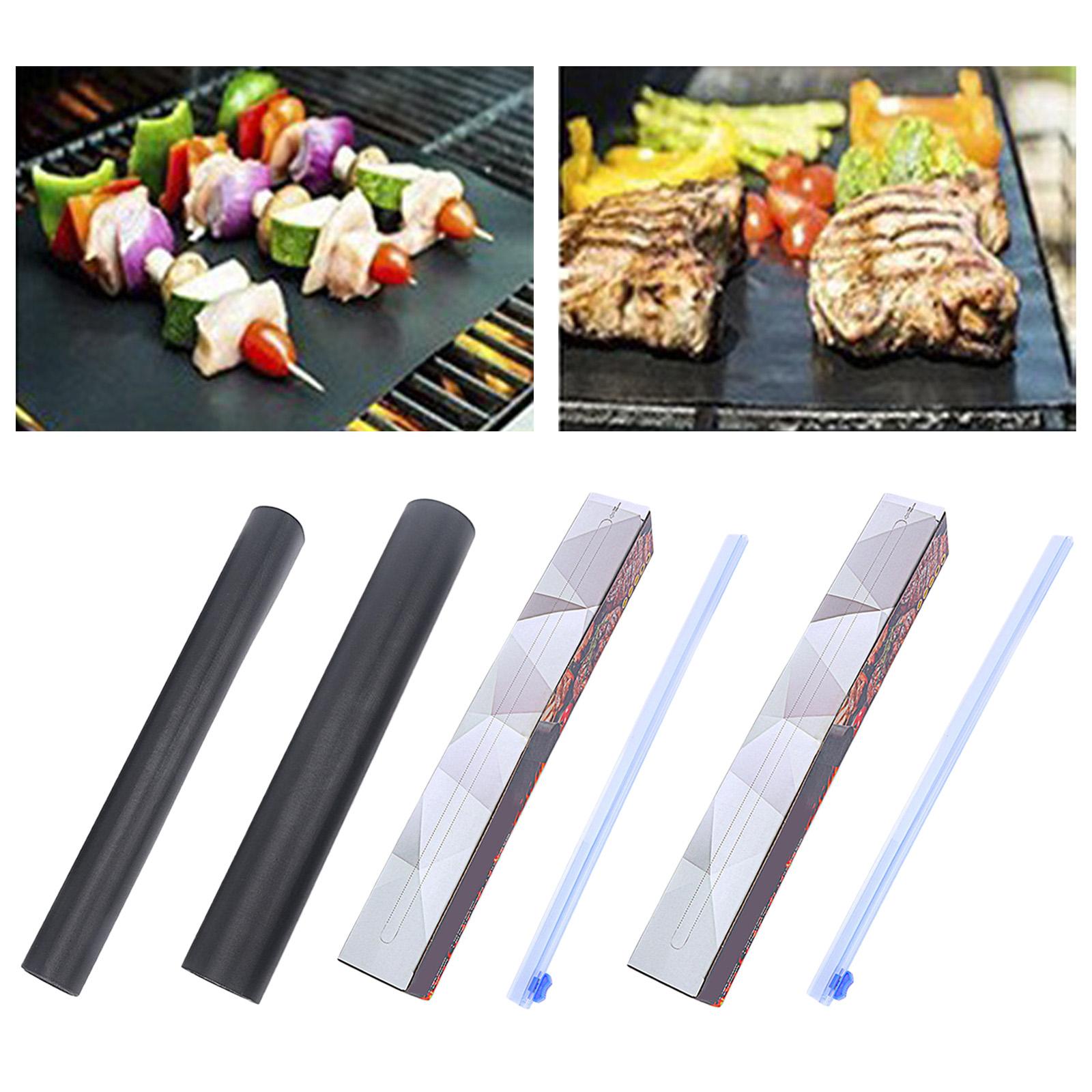 Non Stick BBQ Grill Mat Barbecue Grill Mat for Cooking Barbecue 4M