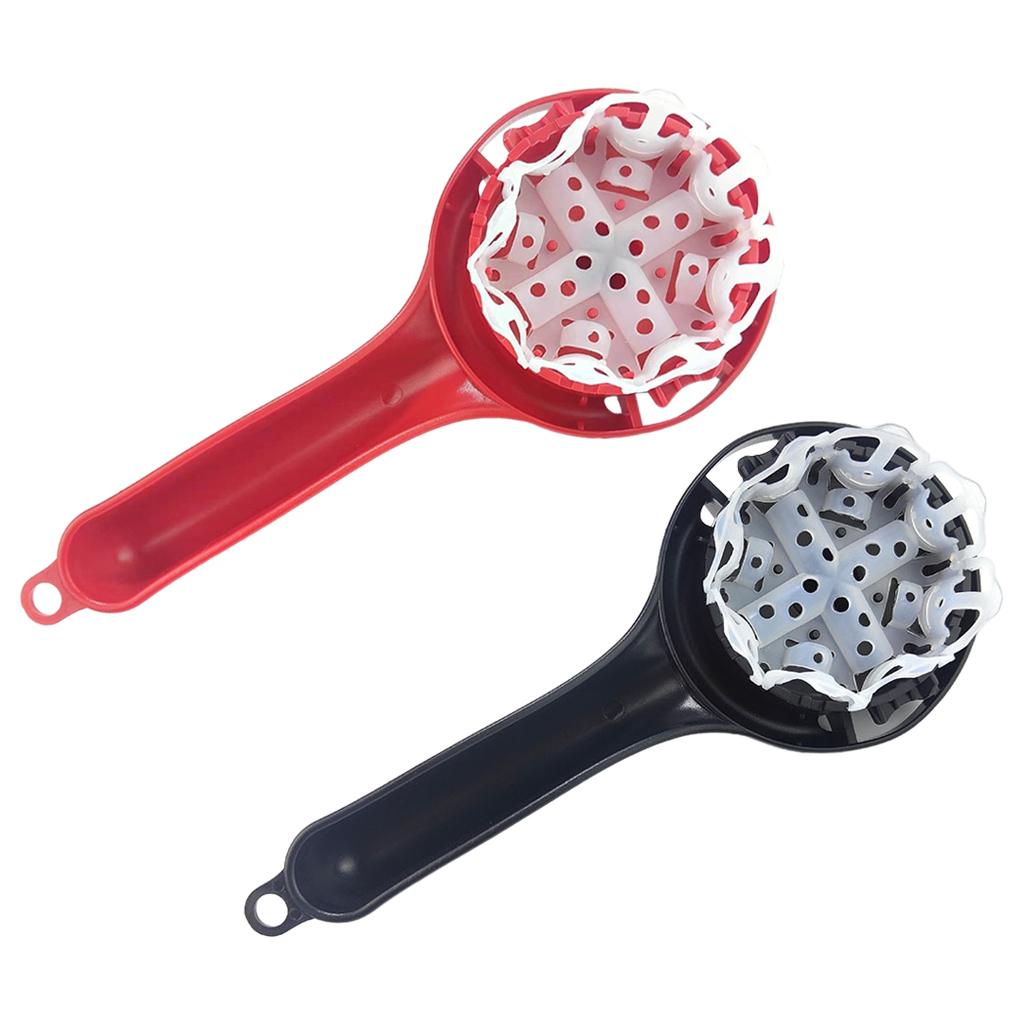 Coffee Machine Cleaning Brush for 57-59mm Brewing Head Cleaning Products red