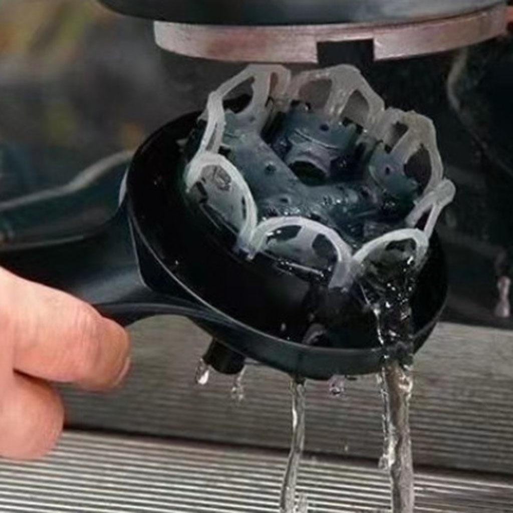 Coffee Machine Cleaning Brush for 57-59mm Brewing Head Cleaning Products black