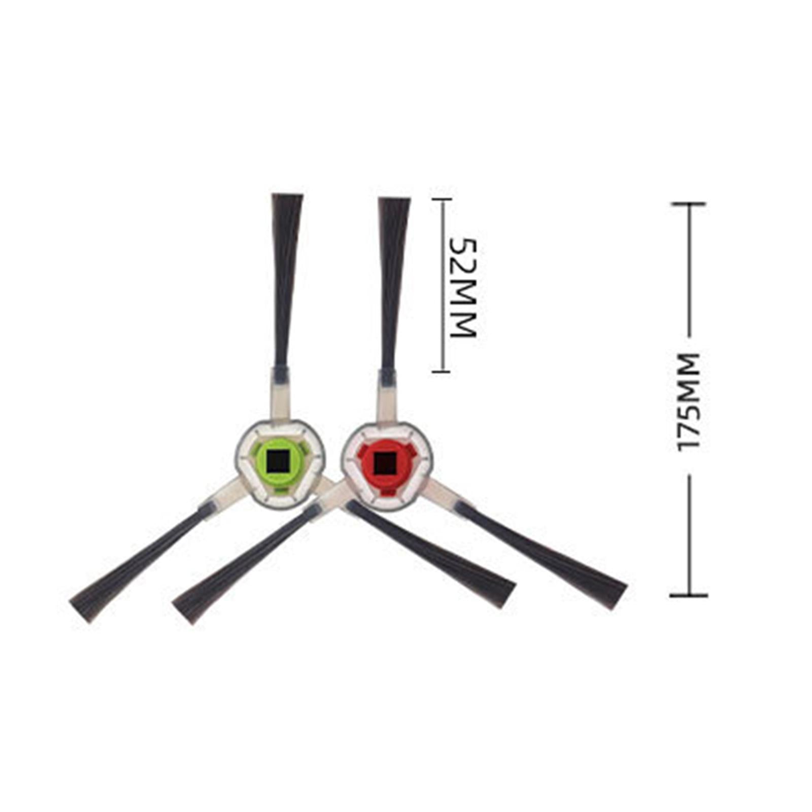 2Pcs Side Brushes High Efficient for Combo113 Attachments Vacuum Cleaner