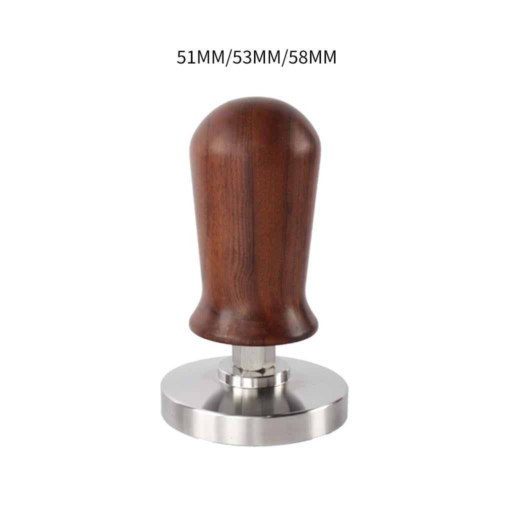 Coffee Tamper Stainless Steel Flat Base for Home Office 5.1x9.9cm