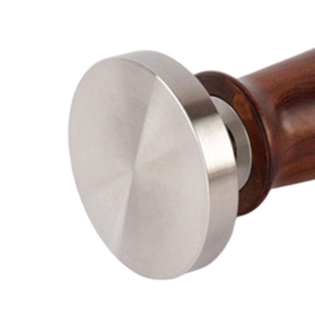 Coffee Tamper Stainless Steel Flat Base for Home Office 5.3x9.9cm