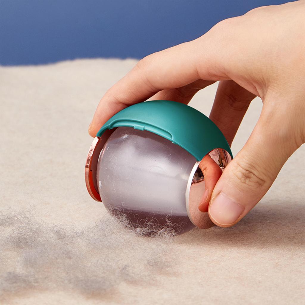 Mini Lint Remover for Woolen Clothes Carpet Sofa Car Seats Green gold