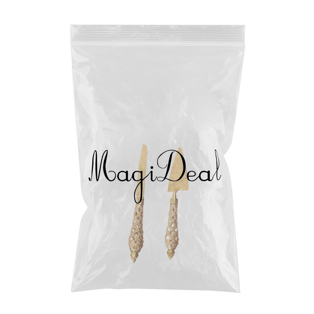2Pcs Zinc Alloy Cake Shovel Butter Knives for Events Wedding Party Supplies C