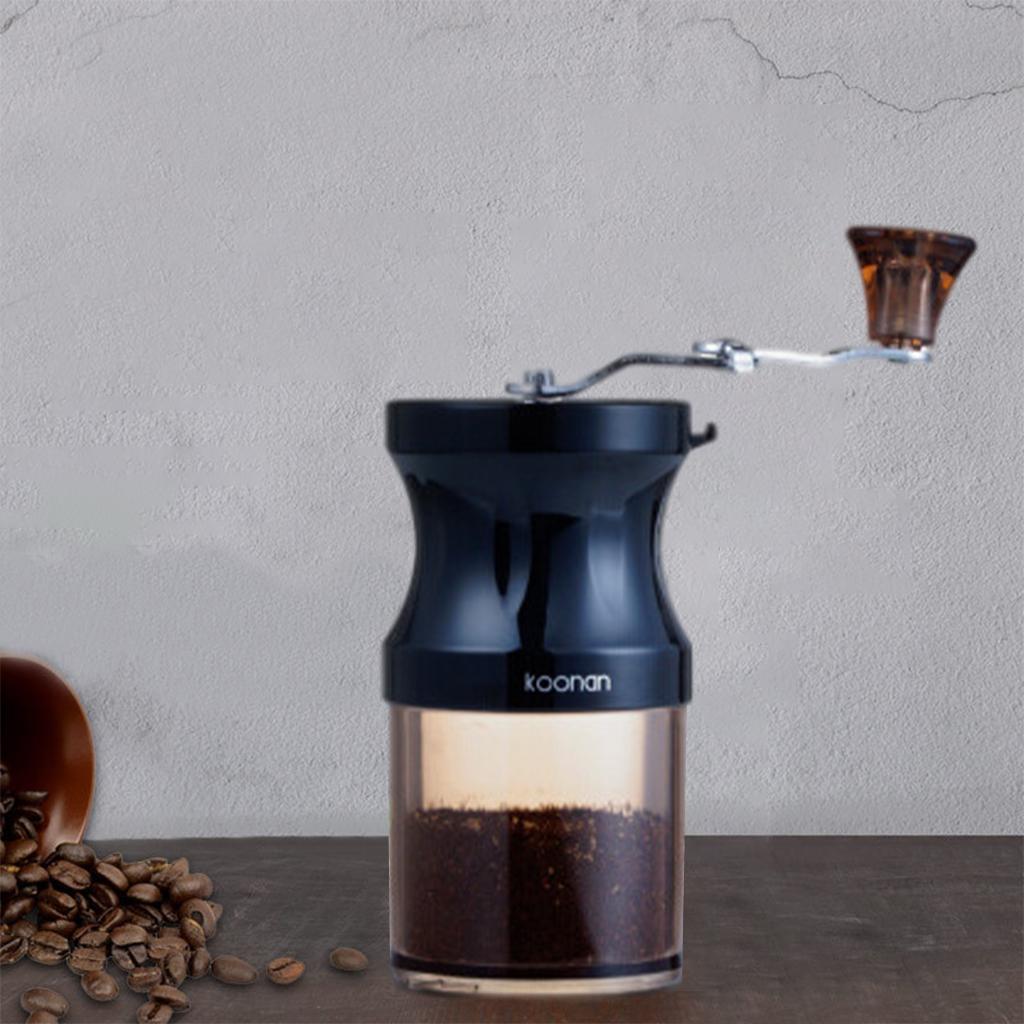 Manual Coffee Bean Grinder with Adjustable Coarseness for Camping Traveling