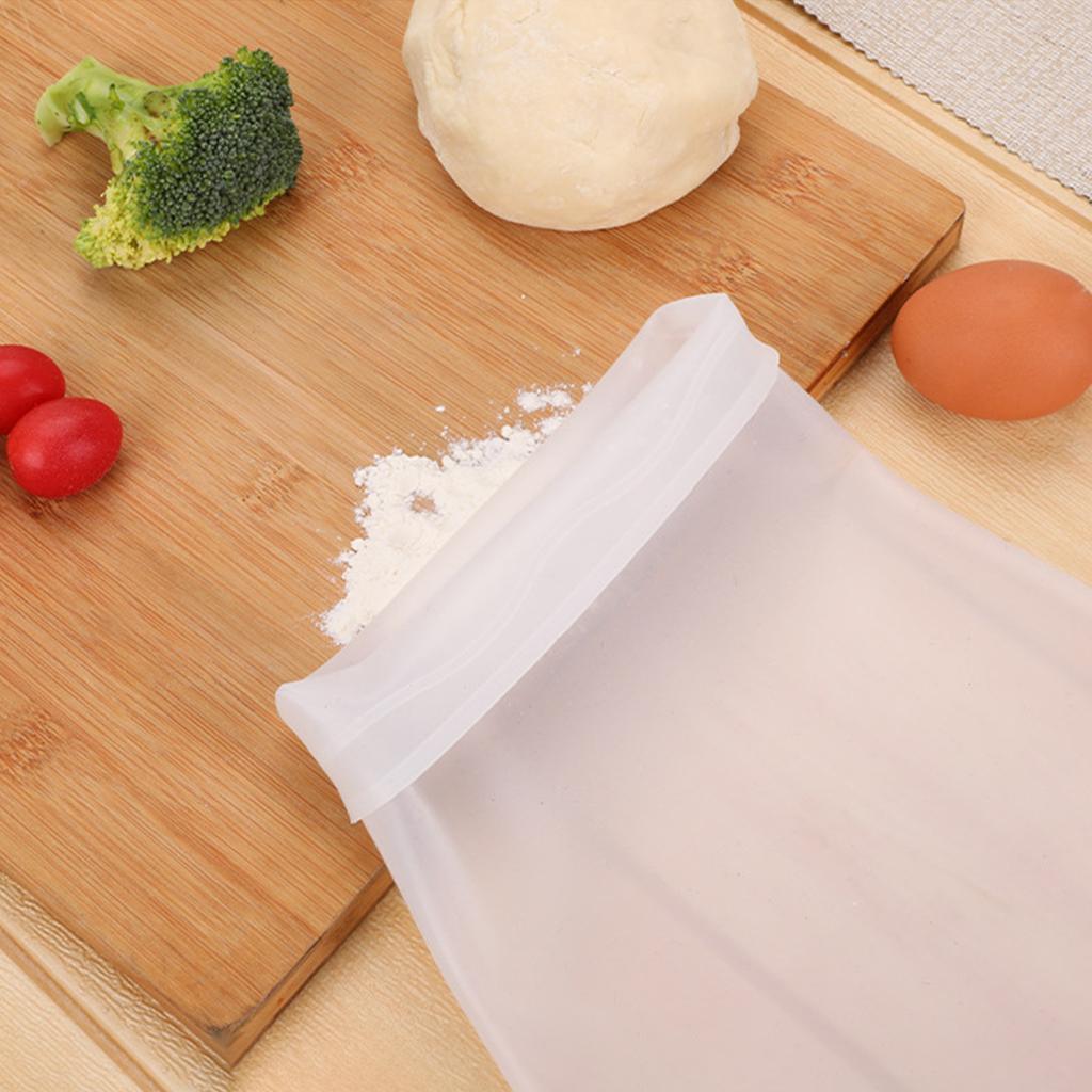 Silicone Kneading Bag Nonstick Dough Flour Mixer Bag for Bread Pizza L 6KG