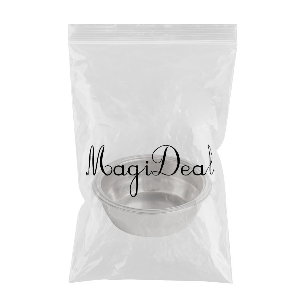 Stainless Steel Coffee Filters Replacement for Espresso Machines Double Cup
