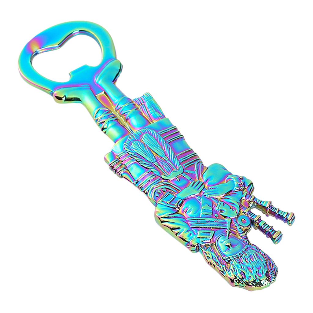 Zinc Alloy Bagpipe Bottle Openers Long-Term Use for Valentine'S Gift Kitchen