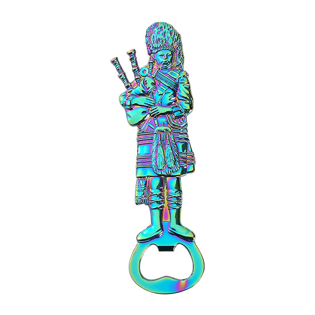 Zinc Alloy Bagpipe Bottle Openers Long-Term Use for Valentine'S Gift Kitchen
