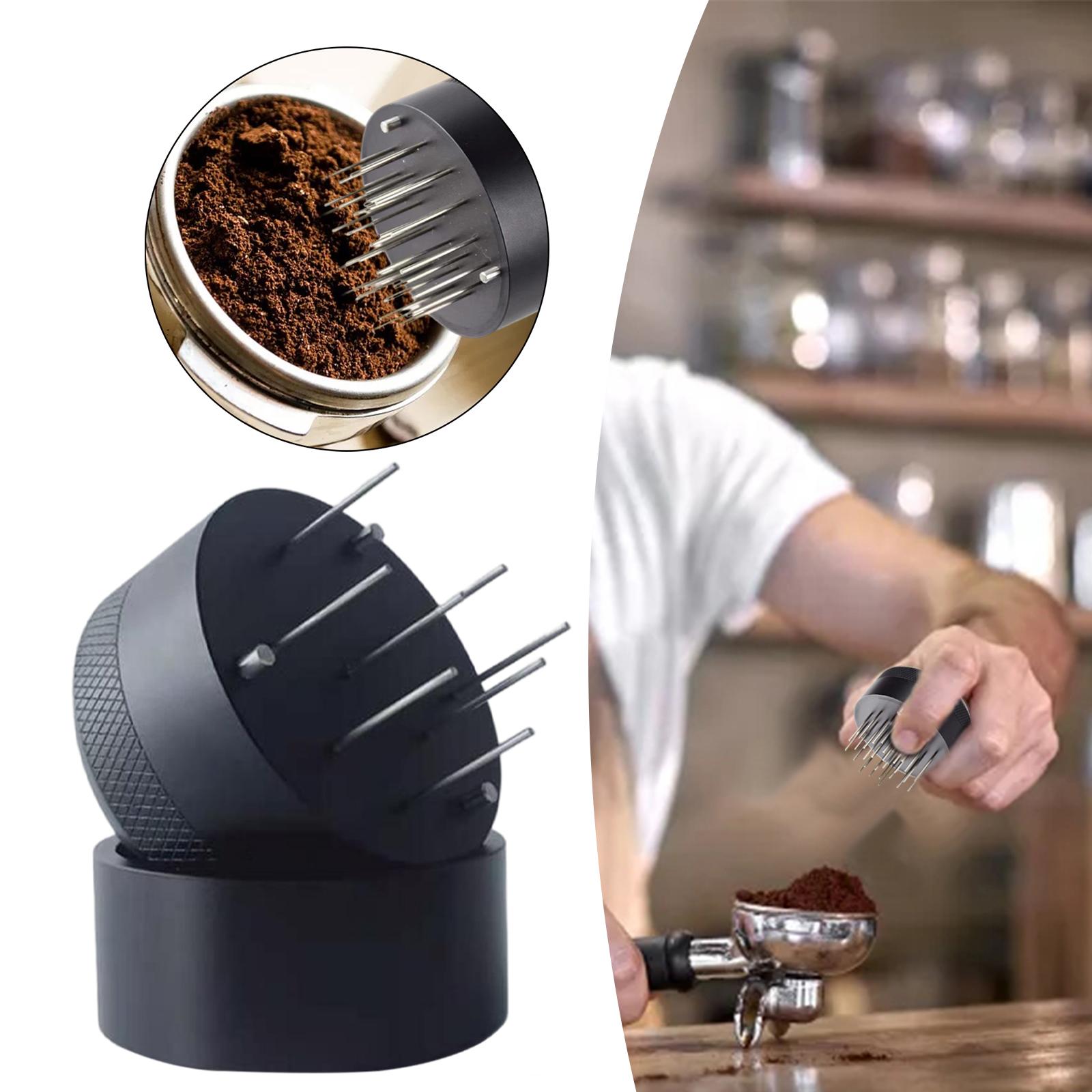 Manual Coffee Needle Tamper Hand Tamper Leveler Tool for Kitchen 53mm