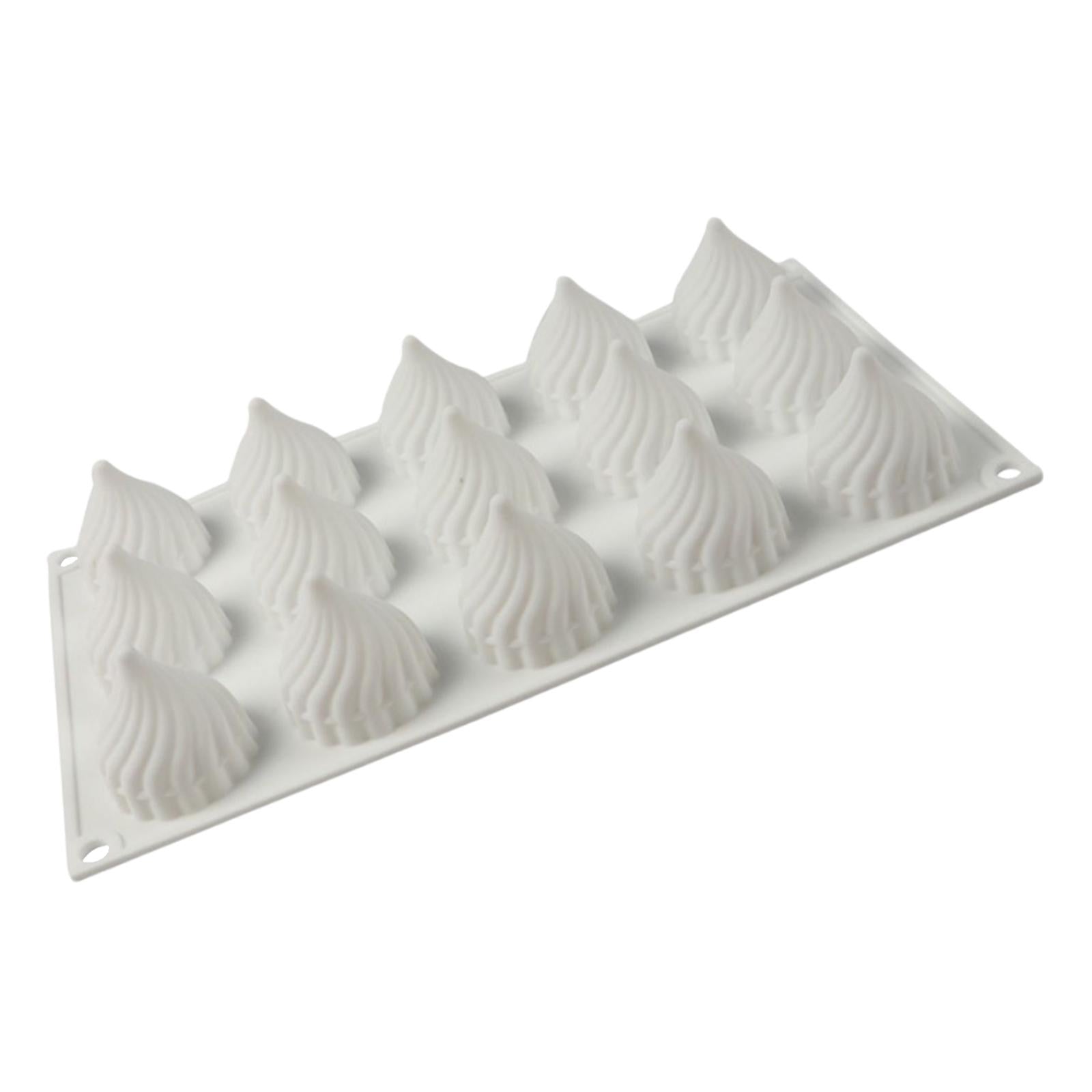 15 Cavity Mousse Mold Jelly Baking Mould Cake Mold for Bread Cupcake Dessert