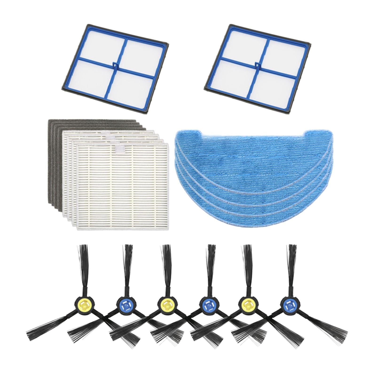 16x Filter Brush Mop Cloth Set Replacement for Ilife V8S x750 Vacuum Cleaner