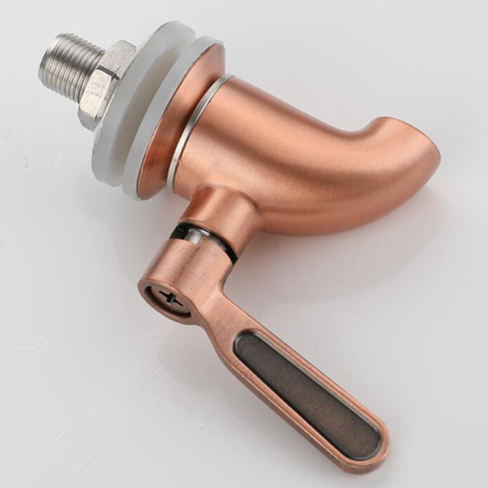 16mm Water Spigot Wine Barrel Tap Accessories for Juice Cold Rose Gold