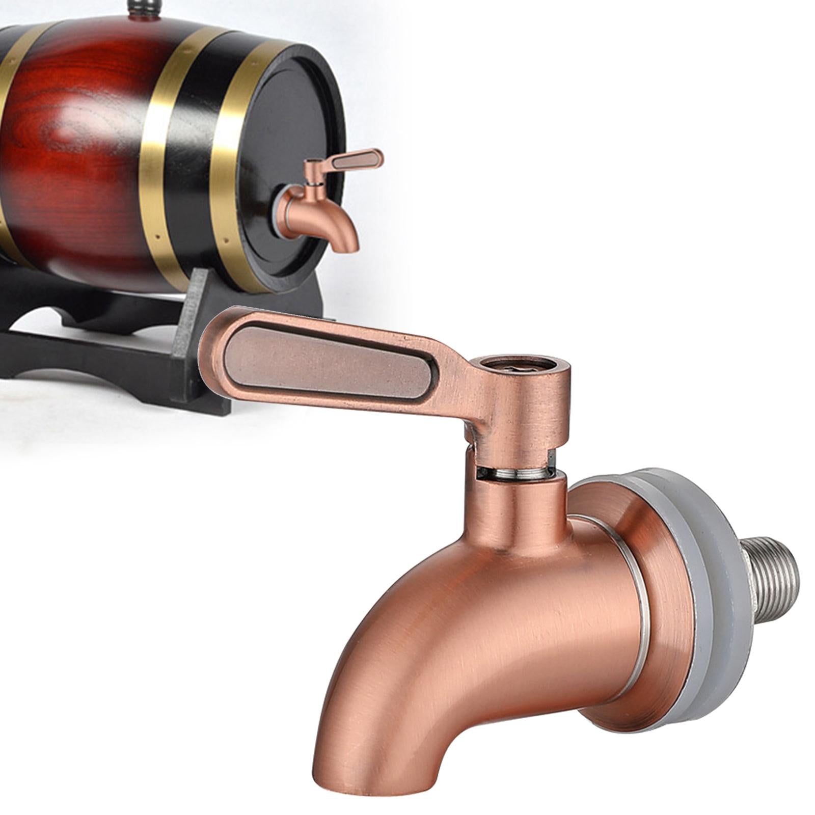 16mm Water Spigot Wine Barrel Tap Accessories for Juice Cold Rose Gold